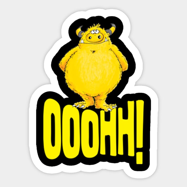 Oooohh!! Sticker by brendanjohnson